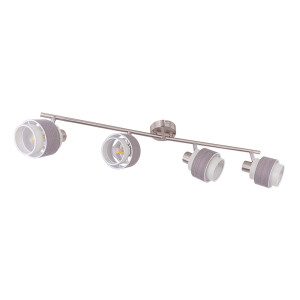 RGB LED Deckenleuchte, Spots verstellbar, L 74 cm