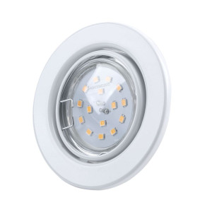 LED Deckenleuchte, Metall, weiß, Spot flexibel