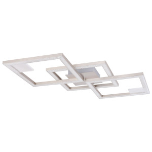 LED Deckenleuchte, Kristall Design, L 70 cm