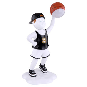 LED Kinder Tischleuchte, Basketballer, H 47 cm,