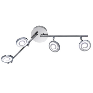 LED Deckenleuchte, Spots/Arme verstellbar, L 71,5 cm, MORRIS