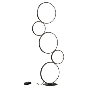 LED Stehleuchte, schwarz, Switch Dimmer, H 115 cm