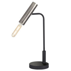 LED Tischlampe, Spot beweglich, schwarz