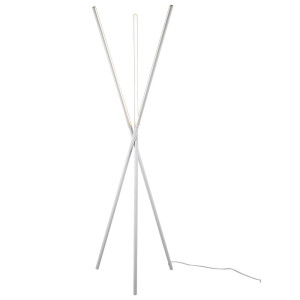 LED Stehleuchte, weiß, Switch-Dimmer, H 150 cm