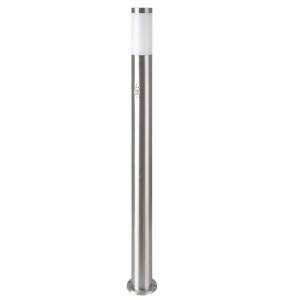 RGB LED Stehleuchte silber, Bewegungsmelder, H 110 cm
