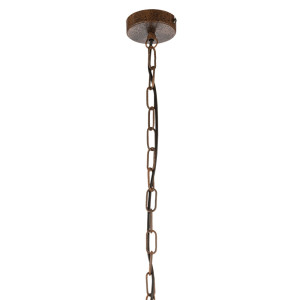 Hängeleuchte, Aufhängung, rost, H 110 cm, COLDINGHAM