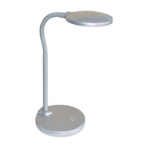LED Tischleuchte, Silber, 3-Fach-Dimmer, Nino CARMEN