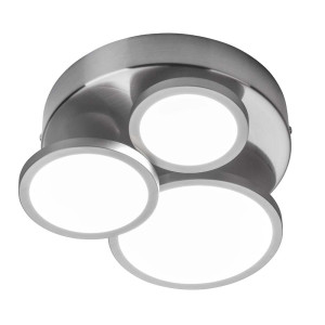 Deckenleuchte, Metall, 3-flammig, Modern, L 26,5 cm