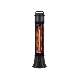 1200 Watt, Terrassenstrahler, Carbon, Höhe 64 cm