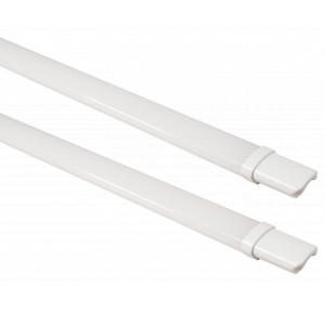 2x LED Wannenleuchte, 4300 Lumen, neutralweiß, L 153 cm