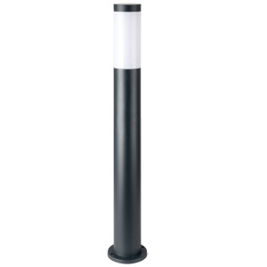 Smart RGB LED Stehleuchte, Edelstahl anthrazit, H 80 cm