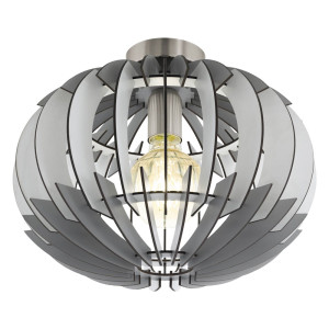 LED Deckenleuchte, Kugel, Lamellen Design, 35 cm