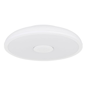 RGB LED Deckenleuchte, weiß opal, Fernbedienung, dimmbar, 28 cm