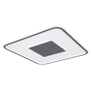 LED Deckenleuchte, Fernbedienung, dimmbar, weiß, L 55 cm