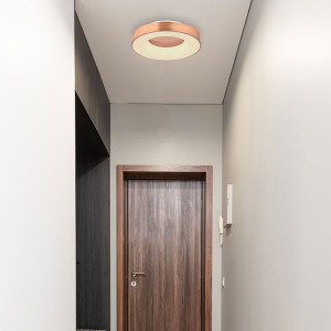 LED Deckenleuchte, 30W, Kupferfarbe, Dimmbar, Memory