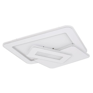 Smart LED Deckenleuchte, Fernbedienung, App-Steuerung, L 49 cm