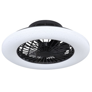 LED Deckenventilator. CCT, Fernbedienung, Sterneneffekt, 50 cm