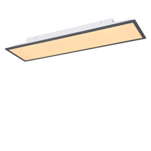LED Deckenleuchte, Sterneneffekt, ALU, Graphit, L 80 cm