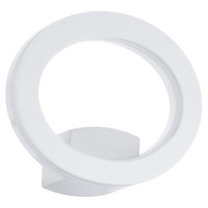 LED Wandleuchte, Ring-Design, weiß, L 20 cm, CELLINI