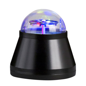 RGB LED Tischleuchte, rotierend, bunt, Halloween, 10 cm