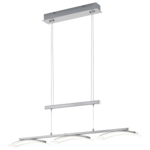LED Hängeleuchte, Touchdimmer, höhenverstellbar, H 95 -150 cm