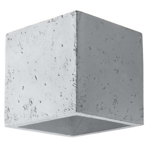 Wandleuchte, Beton Grau, UP DOWN, H 10 cm