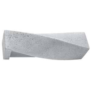 Wandleuchte, Grau Beton, UP DOWN, L 45 cm