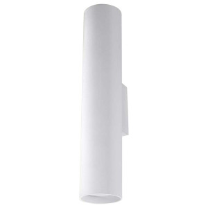 Wandleuchte, Weiß, Stahl, UP DOWN, H 30 cm