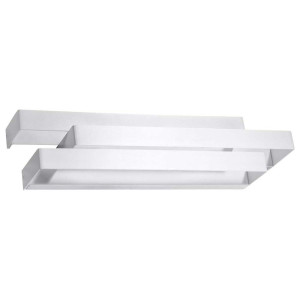 Wandleuchte, Weiß, Stahl, UP DOWN, L 42 cm