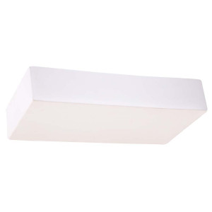 Wandleuchte, Glas, Keramik, Weiß