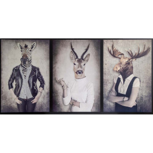 Deko-Panel, Motiv Hipster, L 100 cm