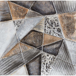 Wandbild, Art II Motiv, 40x40 cm