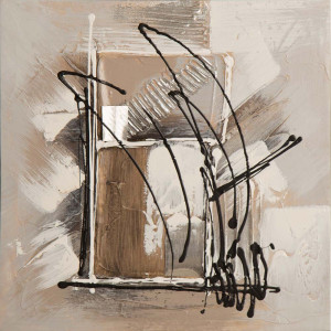 Wandbild, Motiv Signed painting, L 40 cm