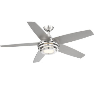 LED Deckenventilator, Fernbedienung, dimmbar, 132 cm