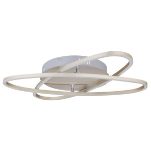 LED Deckenleuchte, dimmbar, Fernbedienung L 54 cm
