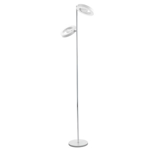 LED Stehleuchte, weiß, verstellbar, Touch Dimmer, H 175 cm