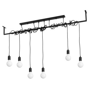 RGB LED Pendelleuchte, Höhenverstellbar, App-Steuerung
