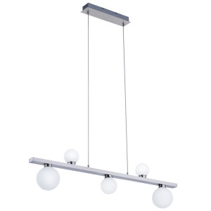 RGB LED Hängeleuchte, Fernbedienung, dimmbar, CCT, L 95 cm