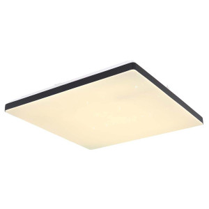 Deckenleuchte, dimmbar, Fernbedienung, RGB LED, weiß matt