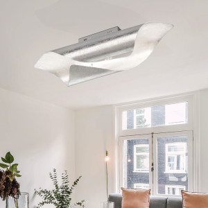LED Deckenlampe, Retro Stil, Metall, L 72 cm