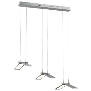 LED Pendelleuchte, Spots klappbar, L 70,5 cm