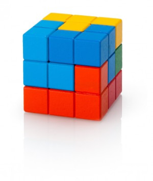 Soma-Würfel 6 x 6 x 6 cm