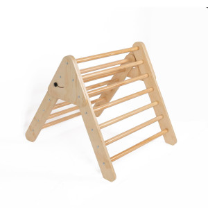 Montessori Kletterdreieck - Indoor Klettergerüst aus Holz für Kinder