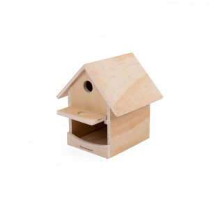 Vogelhaus - Nistkasten als Holzbausatz für Kinder