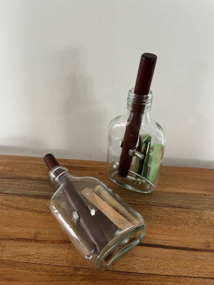 Die Zauber-Flasche - Das schwierige Knobelpuzzle - auch ideal für Geldgeschenke