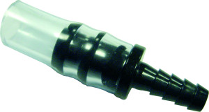 SAUERMANN Schlauchverbinder mit Reduktion Ø 6 mm - Ø 10 mm