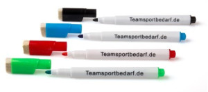 Marqueurs pour tableaux blancs, jeu de 4 - couleurs assorties (4 couleurs)