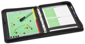 FOOTBALL – high quality coach map (leather)