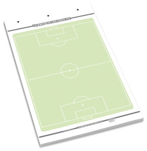 Flip-Over blok voetbal - flipchart blok 25 vellen