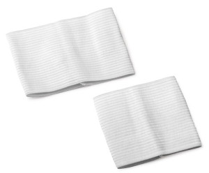 White armband (junior/senior) - football armbands